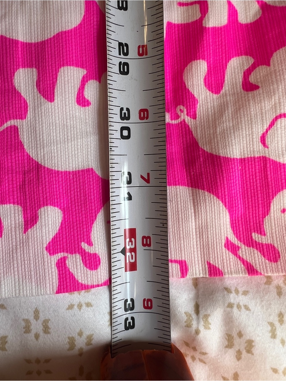 Lilly Pulitzer Pink Elephant Print Shift Dress Size 2 sleeveless mini bright - Picture 8 of 9